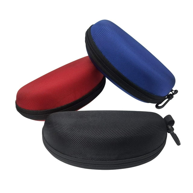 Funda para gafas de sol HSYMQ para hombre y mujer con clip de mosquetón (3)