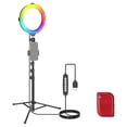 thumbnail image 1 of Ring Light NEEWER Basics 8 RGB LED with Tripod Stand R08, 1 of 7