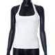 thumbnail image 3 of Chaleco Top básico para mujer, ajustado, chaleco Halter para mujer, Top con cuello redondo, estilo Y2K, atuendo diario Kuymtek Blanco T M para Mujer, 3 of 9