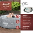 Bestway Coleman Sicily AirJet Inflatable Hot Tub with EnergySense Cover