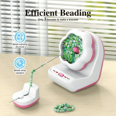 2-in-1 Electric Bead Spinner for Jewelry Making, Bracelet and Necklace Machine