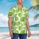 thumbnail image 3 of Balery Green Various Lemons Camisas hawaianas de manga corta para hombre, camisas playeras de corte holgado, camisas de vacaciones con botones,Medium, 3 of 7