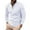 C260/White, variant on Men's Long Sleeve Polo Shirts Male Patchwork Lapel Long Sleeve Polo Shirts Athletic Work Pullover Shirts Tops Comfortable