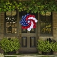thumbnail image 3 of Moocorvic 4th of July Decorations Independence Day Garland Decoration Red White And Blue Decorations Bunting Banner,for Yard,Garden Decoration, Festival, Holiday, Party Decor, 3 of 9