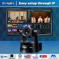 thumbnail image 6 of FoMaKo 1080P 20x NDI Camera Bundle Black (BN202 + M4+KN20A), 6 of 21