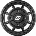 thumbnail image 2 of Sedona Rift 15X6 Atv/Utv Wheel - Satin Black 4/156-5+1, 2 of 3