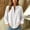 White, variant on BUIGTTKLOP Womens Sweatshirts Half Zip Pullover Tops Long Sleeve Shirts Fall Winter Clothing