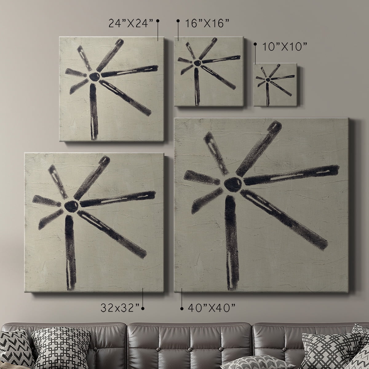 Wexford Home The Seven Principles VI-Premium Gallery Wrapped Canvas, 24" x 24" - Ready to Hang