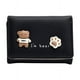 thumbnail image 3 of Cartera de mujer Cartera de mano corta sencilla con múltiples posiciones para tarjetas Monedero, 3 of 6