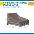 thumbnail image 5 of Duck Covers® Soteria Waterproof Outdoor Chaise Lounge Cover, 5 of 10