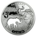 thumbnail image 1 of 2018 Djibouti 1 oz Silver Shapes of Africa (Elephant), 1 of 5