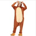 thumbnail image 6 of Yellow Bee Autumn Winter Cartoon Animal Sexy Onesie Women One Piece Pajamas Cute Family Matching Sleeping Clothes Cosplay Adults, 6 of 6
