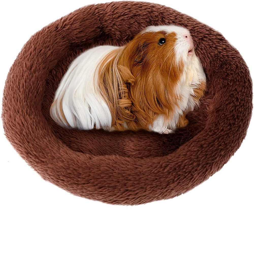 Cute Plush Pet Hamster Cushion Mat Hedgehog Squirrel Warm Blanket Guinea Pig Bed 