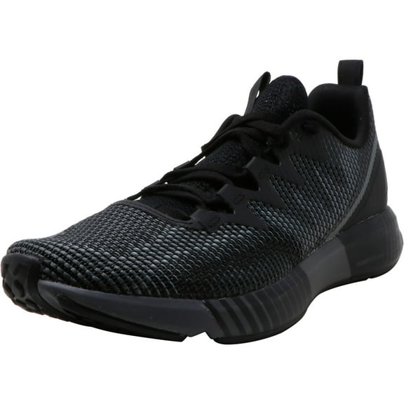Reebok Fusion Flexweave Running Shoe - 10M - Black / Alloy / Flint Grey