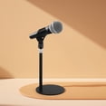 thumbnail image 5 of KAKOWELY desktop mic stand Compact Desktop Mic Stand Adjustable Height Mini Table Mic Stand With Round Base Desk Mic Bracket For Home Studio Use12.4"X5.91"X5.91", 5 of 5