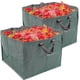 thumbnail image 4 of Bolsas de jardín reutilizables de 125 L, paquete de 2, para recoger hojas y residuos de jardín., 4 of 5