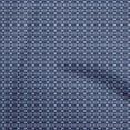 thumbnail image 1 of oneOone Velvet Dark Blue Fabric Geometric Sewing Material Print Fabric By The Yard 58 Inch Wide, 1 of 4