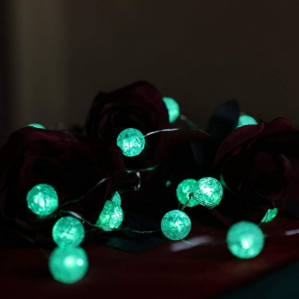 Starry glow string lights indigo deals