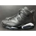 thumbnail image 1 of Ni - ke Air Jordan 6 Retro Black Cat 384664-020 Men’s Size 9.5, 1 of 5