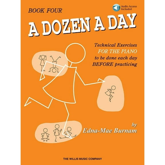Dozen a Day Songbooks A Dozen a Day Book 4 - Book/Online Audio, Book 04, (Paperback)