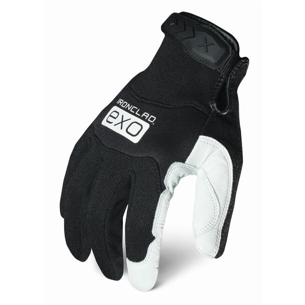 Guantes Ironclad EXO PRO CUERO para Hombre Blanco Talla XL