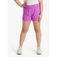 thumbnail image 2 of Justice Girl's Active 2pk Side Mesh Detail Running Short, Sizes XS-XL & Plus, 2 of 7