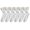 6White, variant on LDU Women's Slipper Socks with Fuzzy Pom-Pom Ribbed Cuff, Plush Fleece Lined Thermal Winter Socks, 6 Pairs