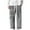 Gray, variant on Hanes&nbsp;Mens Relaxed Fit Jeans Elastic Waist Baggy Denim Cargo Pants Drawstring Trousers Baggy Jeans Cargo Pant Fairycore Demin Aesthetic Jogger Sweatpants Hiphop Tripp Streetwear Gray M