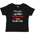 thumbnail image 3 of Inktastic I'm Not Spoiled My Grandpa Just Loves Me Boys or Girls Baby T-Shirt, 3 of 5