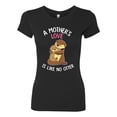 thumbnail image 2 of Wild Bobby A Mother's Love Is Like No Otter Women Slim Fit Junior Tee, 2 of 6