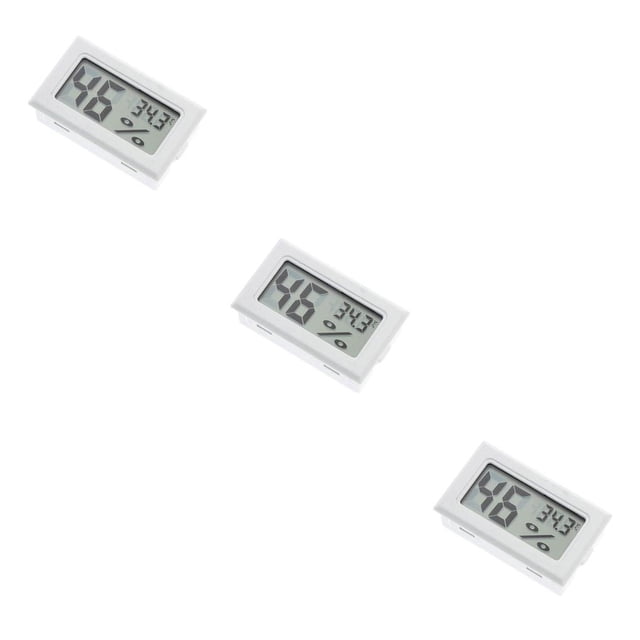 Monstrate Mini termómetro digital LCD para interiores -50 ℃ ~ 80 ℃ Sensor meteorológico Indicador operado por Instrumento de habitación de Type1 NO1 Monstrate CBP393778
