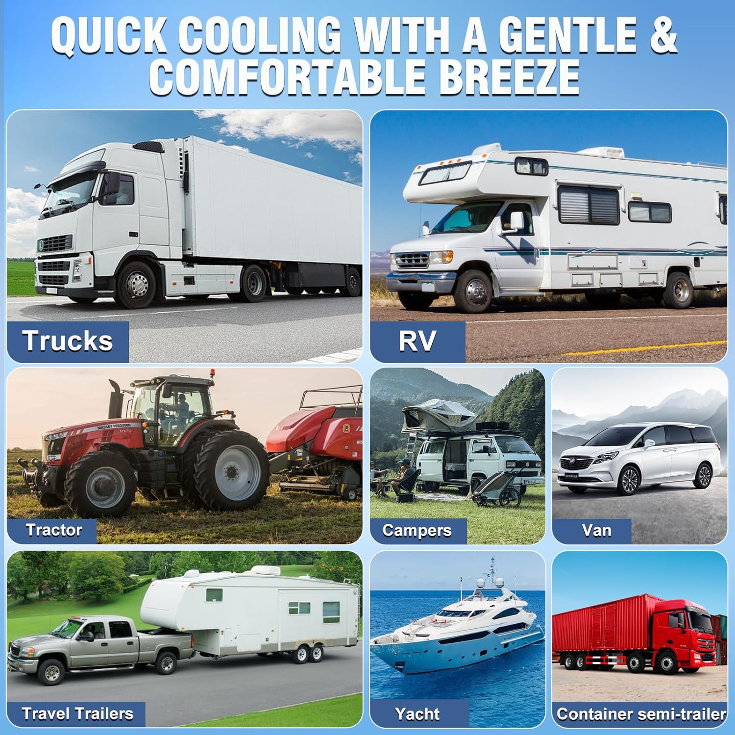 Aspligo 12V Rooftop Air Conditioner for RV 10000 BTU Heating & Cooling,12 Volt DC AC, Brushless Compressors, Ultra-Quiet for Truck, Campers,Campervan, Caravan,Trailers and Motorhome