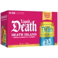 thumbnail image 6 of Liquid Death, Death Island Tropical Flavored Iced Tea, 6-Pack (12 fl oz Cans), Less Sugar*, Boost of Caffeine, B Vitamins, No Artificial Sweeteners, 6 of 10