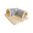 thumbnail image 4 of Cama túnel para gatos, acogedora casa tipo túnel para gatos pequeños, medianos y grandes Verde, 4 of 8