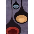 thumbnail image 1 of Momeni New Wave Steel Hand-Tufted and Hand-Carved Wool Rug, 1 of 4