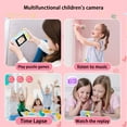 thumbnail image 7 of Portable Camera Qwtwty Children's Camera (for 3-12 Year Olds, Boys And Girls), HD Digital Camera with Protective Case, Photographable HD Digital Camera Lens, 7 of 7