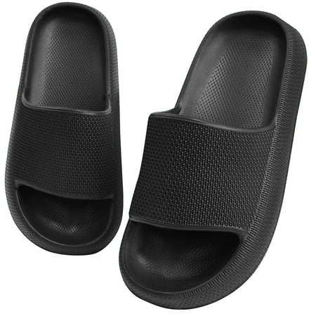 

Bathing Slippers Eva Soft Thick Sole Non-Slip Swimming Pool Beach Slides For Kids Women
