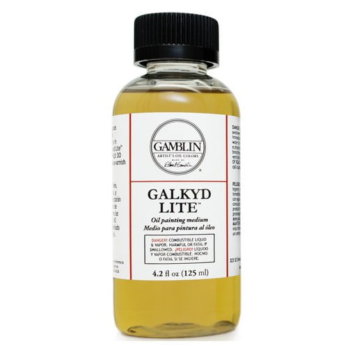 GAMBLIN ARTISTS COLORS CO 02004 GALKYD LITE LOW VISCOSITY 4.2OZ/125ML