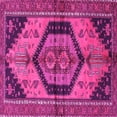 thumbnail image 1 of Ahgly Company Indoor Square Persian Pink Traditional Area Rugs, 3' Square, 1 of 4