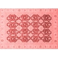 thumbnail image 1 of Ahgly Company Machine Washable Indoor Rectangle Oriental Red Traditional Area Rugs, 5' x 8', 1 of 4