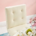 thumbnail image 2 of Modway Privy 18.5" Stainless Steel Performance Velvet Dining Chair in Gold/Ivory, 2 of 8