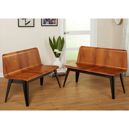 Simple Living Sheffield Bench Set Of Two Walmart Com