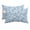 Blue, variant on Pink Flowers Outdoor Pillows for Chaise Lounge Chair Waterproof Lumbar Pillows with Insert&Strap Beach Headrest Pillow Country Botanical Floral Leaves Romantic Pillow for Patio Pool 11"x16"