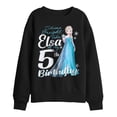 thumbnail image 1 of Frozen Boys/Girls Elsa Bright 5th Birthday Sweatshirt, 1 of 4