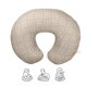 thumbnail image 4 of Almohada de Lactancia orgánica Original, Arena, Esencial de Lactancia ergonómica para biberón y Lactancia, Relleno de Fibra hipoalergénica Firme, con Funda de Almohada de Lactancia algodón, 4 of 6