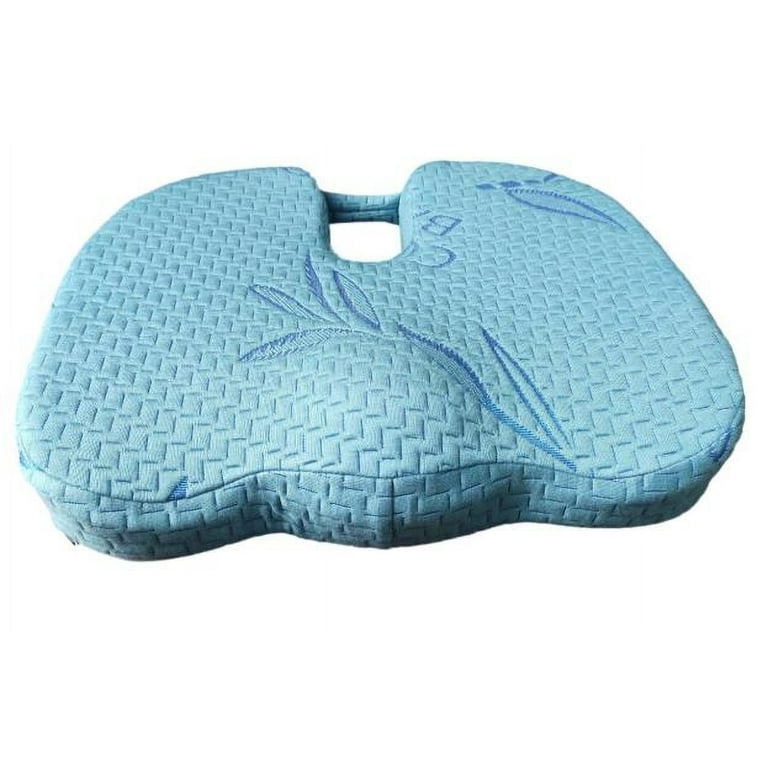 Cool Bamboo Seat Cushion, Support Contour Pillow Office, Desk, Chair,  Wheelchair 