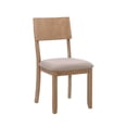 thumbnail image 3 of Linon Jordan Six Piece Upholstered Dining Set with Bench in Gray Washed Wood, 3 of 20