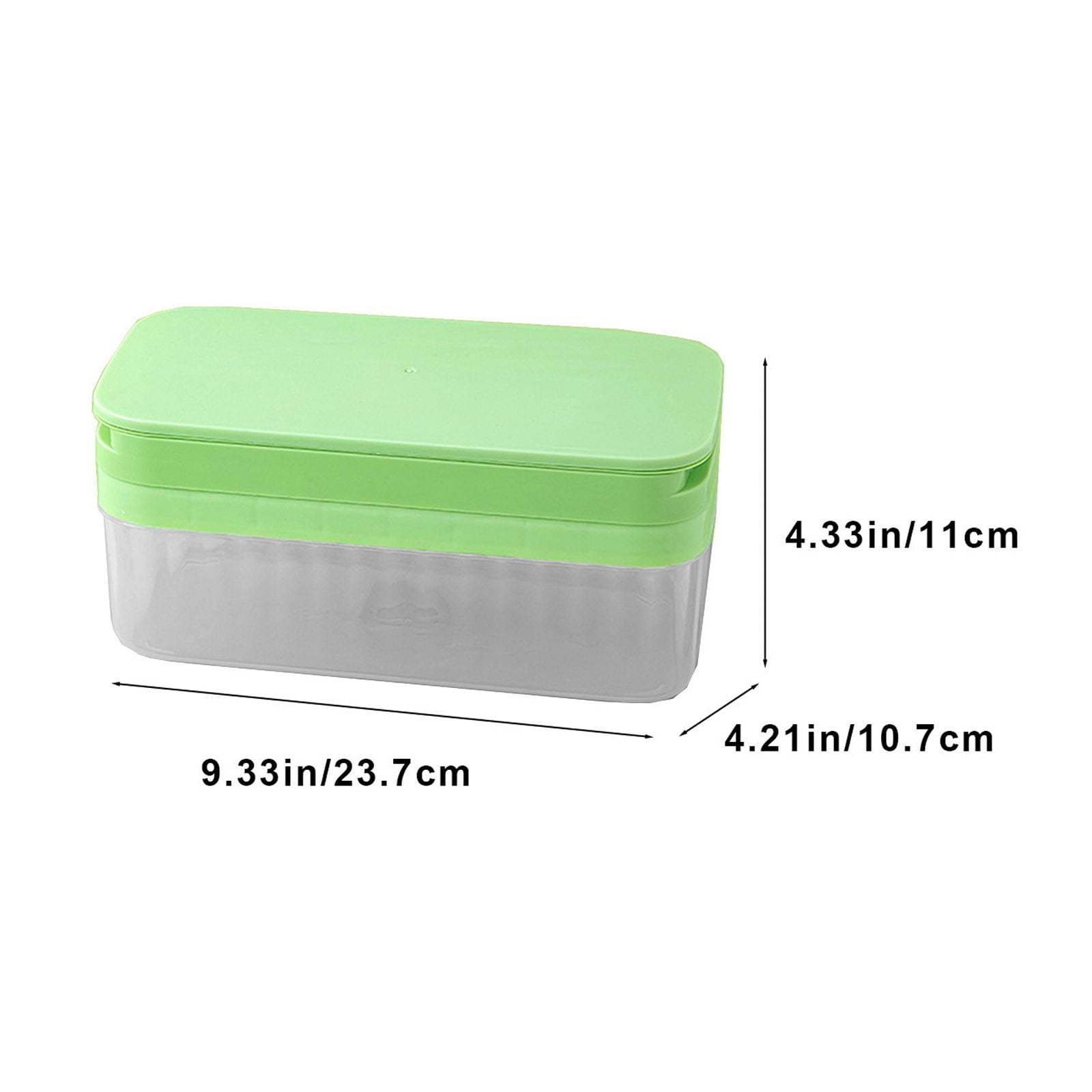 Ice Cube Tray with Lid and Bin, 79 Pcs Ice Cube Mold, Easy Release Ice Tray, Stackable Ice Storage Container Set