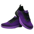 thumbnail image 4 of Pyramid Women's Path Lite Seamless Mesh Bowling Shoes - Black/Purple, 4 of 4