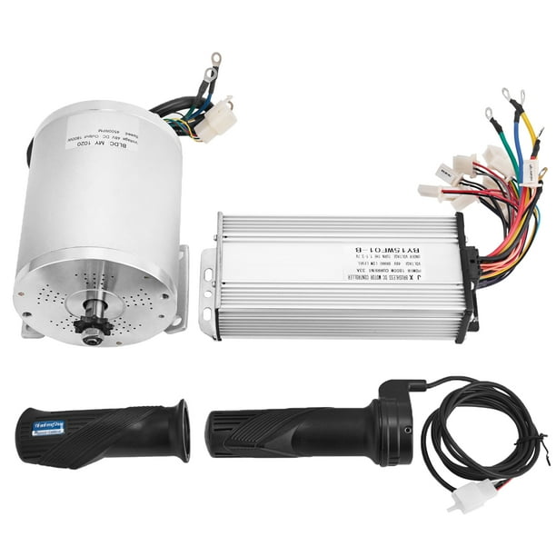 VEVOR 1800W Electric Brushless DC Motor Kit 48V 5200rpm Brushless
